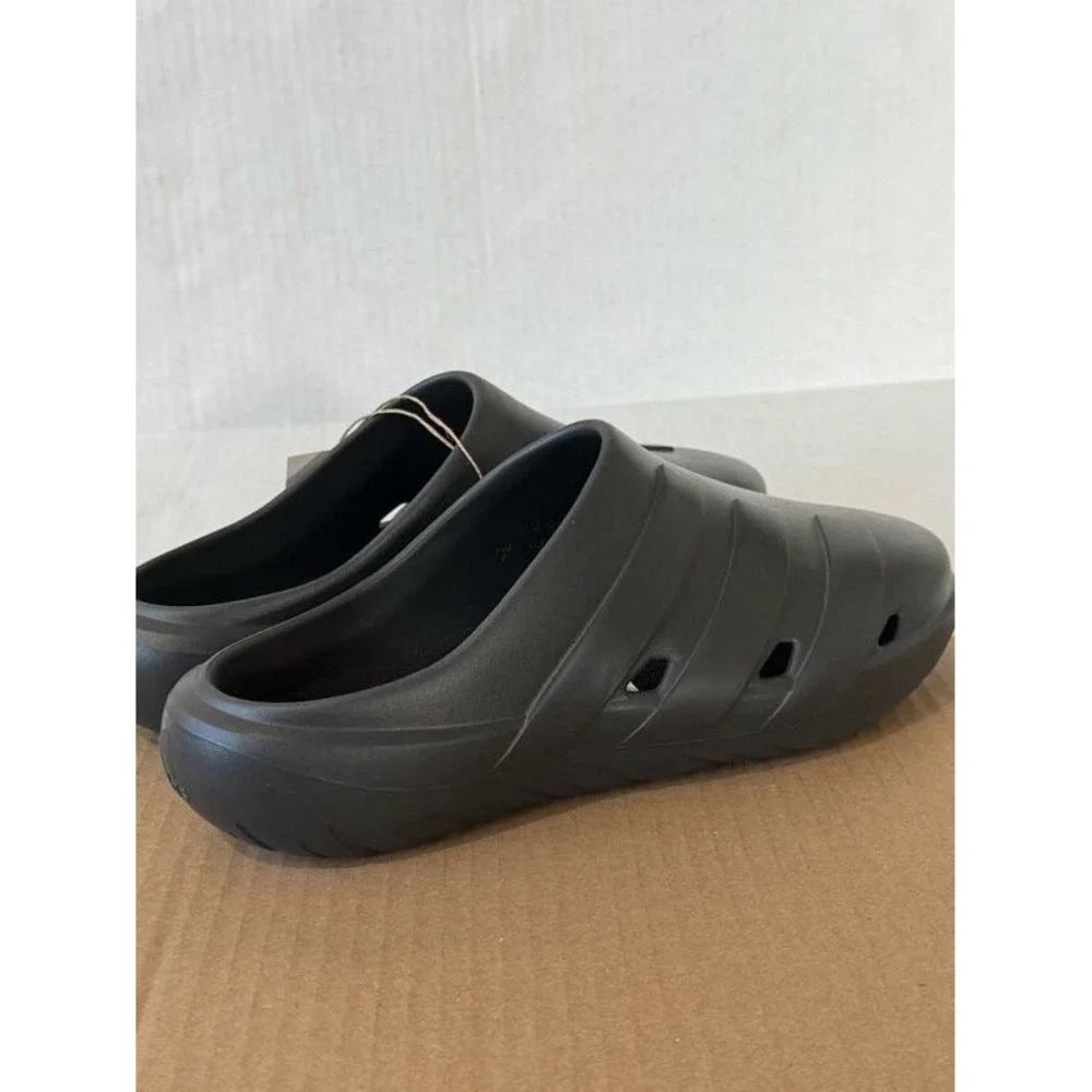Adidas‎ Adicane HQ9918 Unisex US M7/W8 Clogs Carbon Core Black Slip-On Sandals